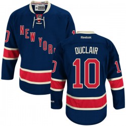Adult Authentic New York Rangers Anthony Duclair Navy Blue Alternate Official Reebok Jersey