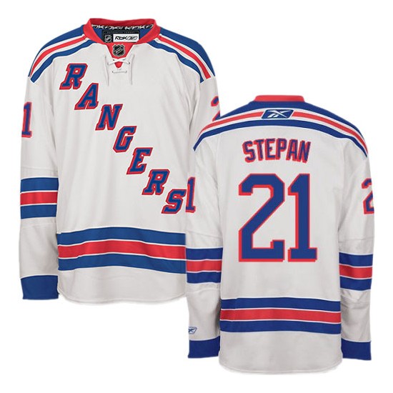 Adult Premier New York Rangers Derek Stepan Cream 2012 Winter Classic  Official Reebok Jersey