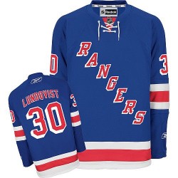 Youth Authentic New York Rangers Henrik Lundqvist Royal Blue Home Official Reebok Jersey