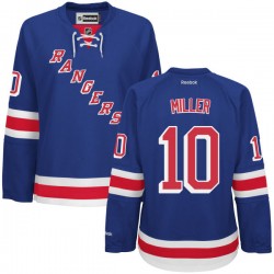 Women's Authentic New York Rangers J.t. Miller Royal Blue Home Official Reebok Jersey