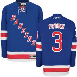 Adult Authentic New York Rangers James Patrick Royal Blue Home Official Reebok Jersey
