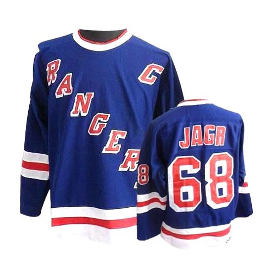 Adult Authentic New York Rangers Jaromir Jagr Hockey Fights Cancer Official  Adidas Jersey
