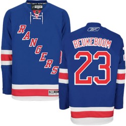 Adult Authentic New York Rangers Jeff Beukeboom Royal Blue Home Official Reebok Jersey