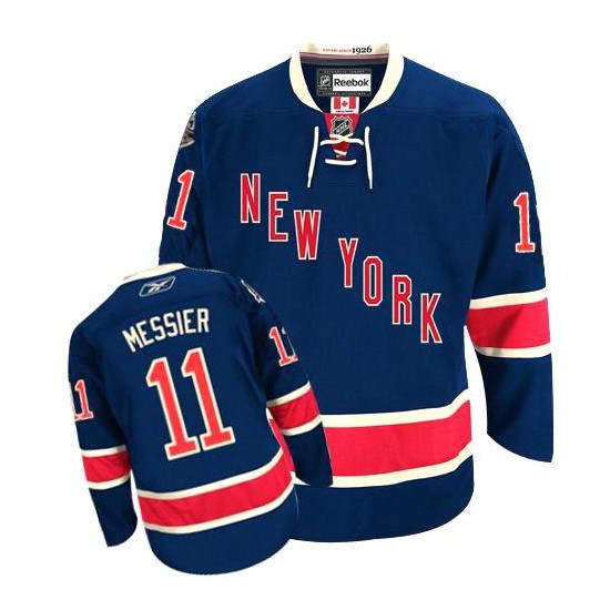 Adult Authentic New York Rangers Mark Messier Cream Winter
