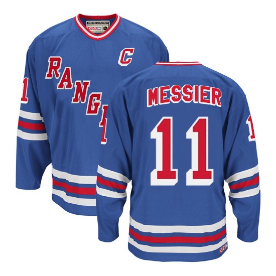 Youth Mark Messier New York Rangers Jersey – Imprinted (Youth L-XL