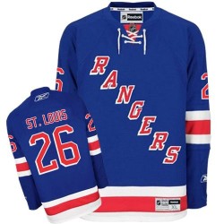 Youth Authentic New York Rangers Martin St. Louis Royal Blue Home Official Reebok Jersey