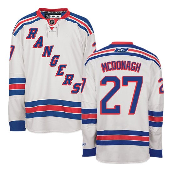 Adult Authentic New York Rangers Ryan McDonagh White Official
