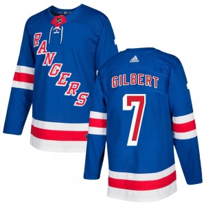 Adult Authentic New York Rangers Rod Gilbert Royal Blue Home Official Adidas Jersey