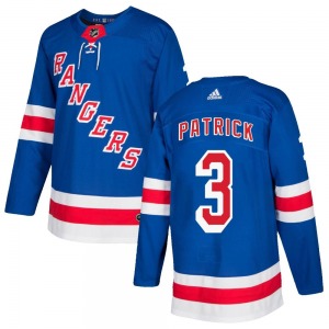 Adult Authentic New York Rangers James Patrick Royal Blue Home Official Adidas Jersey