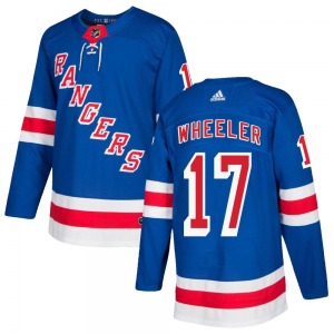 Adult Authentic New York Rangers Blake Wheeler Royal Blue Home Official Adidas Jersey