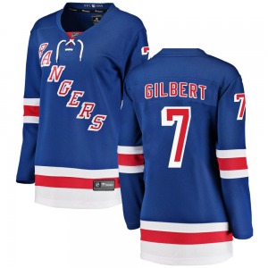Women's Breakaway New York Rangers Rod Gilbert Blue Home Official Fanatics Branded Jersey