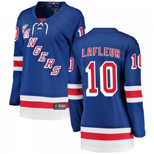Women's Breakaway New York Rangers Guy Lafleur Blue Home Official Fanatics Branded Jersey