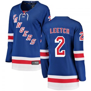 Women's Breakaway New York Rangers Brian Leetch Blue Home Official Fanatics Branded Jersey