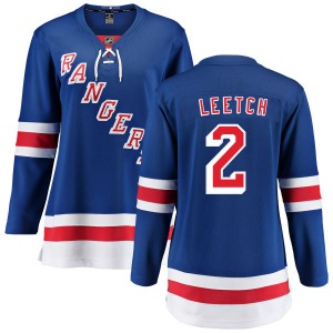 Women's Breakaway New York Rangers Brian Leetch Blue Home Official Fanatics Branded Jersey