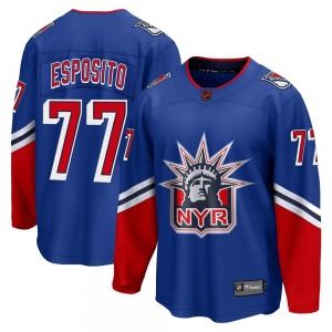 Adult Breakaway New York Rangers Phil Esposito Royal Special Edition 2.0 Official Fanatics Branded Jersey