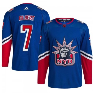 Adult Authentic New York Rangers Rod Gilbert Royal Reverse Retro 2.0 Official Adidas Jersey