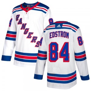 Youth Authentic New York Rangers Adam Edstrom White Official Adidas Jersey