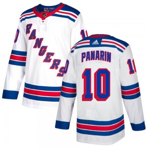 Youth Authentic New York Rangers Artemi Panarin White Official Adidas Jersey