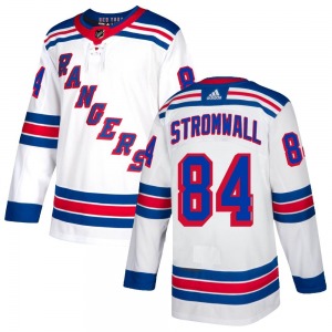 Youth Authentic New York Rangers Malte Stromwall White Official Adidas Jersey