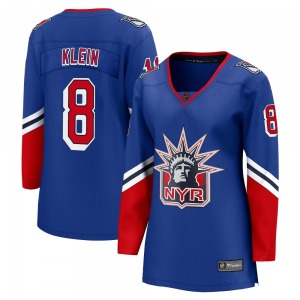 Women's Breakaway New York Rangers Kevin Klein Royal Special Edition 2.0 Official Fanatics Branded Jersey