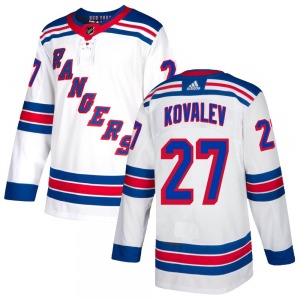 Adult Authentic New York Rangers Alex Kovalev White Official Adidas Jersey