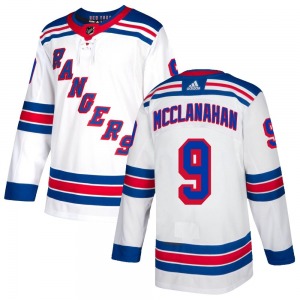 Adult Authentic New York Rangers Rob Mcclanahan White Official Adidas Jersey
