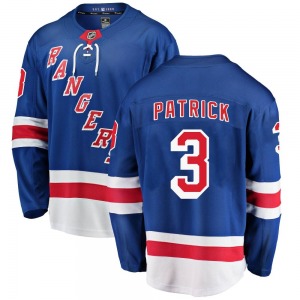 Youth Breakaway New York Rangers James Patrick Blue Home Official Fanatics Branded Jersey
