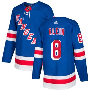 Adult Authentic New York Rangers Kevin Klein Royal Official Adidas Jersey