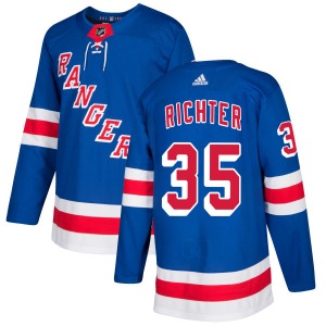 Adult Authentic New York Rangers Mike Richter Royal Official Adidas Jersey
