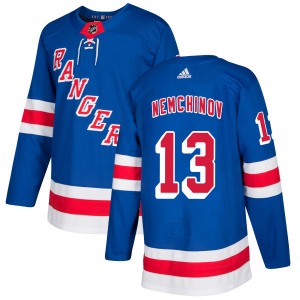 Adult Authentic New York Rangers Sergei Nemchinov Royal Official Adidas Jersey