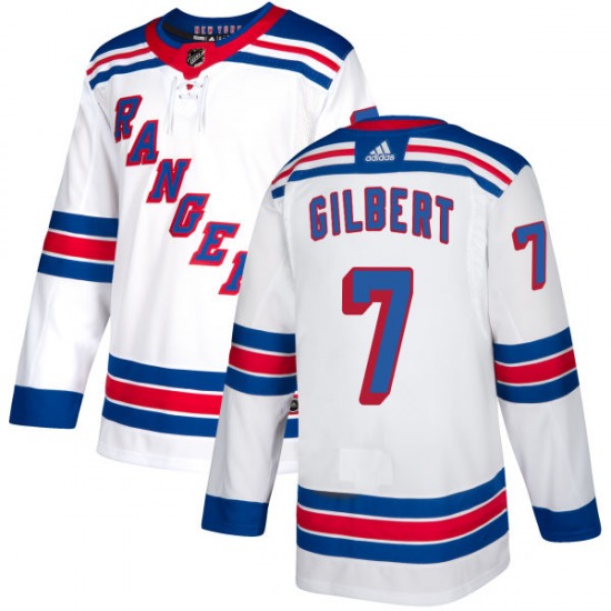 Adult Authentic New York Rangers Rod Gilbert White Official Adidas Jersey