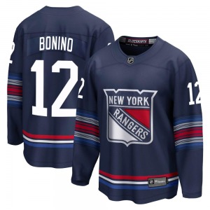 Youth Premier New York Rangers Nick Bonino Navy Breakaway Alternate Official Fanatics Branded Jersey