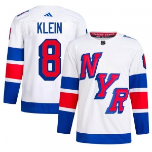 Adult Authentic New York Rangers Kevin Klein White 2024 Stadium Series Primegreen Official Adidas Jersey