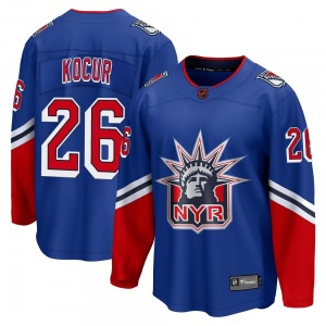 Adult Breakaway New York Rangers Joe Kocur Royal Special Edition 2.0 Official Fanatics Branded Jersey
