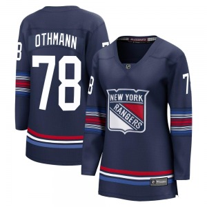 Women's Premier New York Rangers Brennan Othmann Navy Breakaway Alternate Official Fanatics Branded Jersey